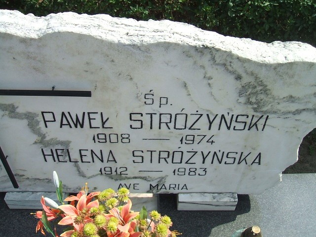 Paweł Stróżyński 1908 Kościan - Grobonet - Wyszukiwarka osób pochowanych