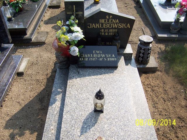 Helena Jakubowska 1899 Kościan - Grobonet - Wyszukiwarka osób pochowanych