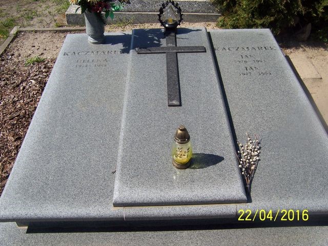 Jan Kaczmarek 1947 Kościan - Grobonet - Wyszukiwarka osób pochowanych