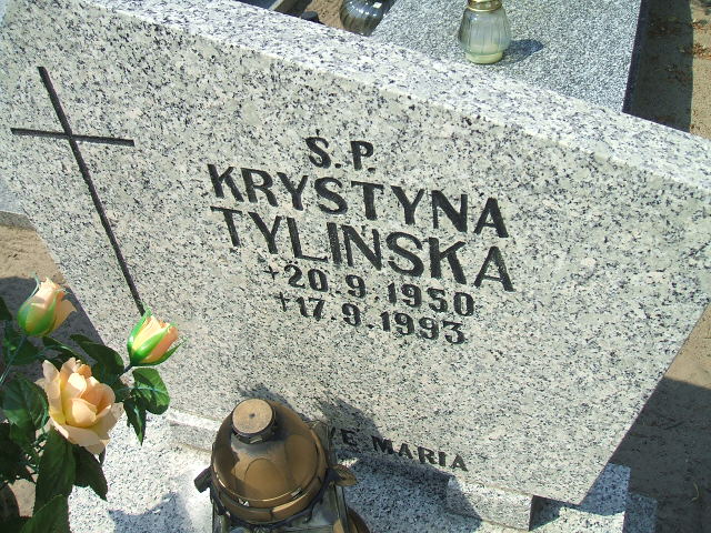 Krystyna Tylińska 1950 Kościan - Grobonet - Wyszukiwarka osób pochowanych