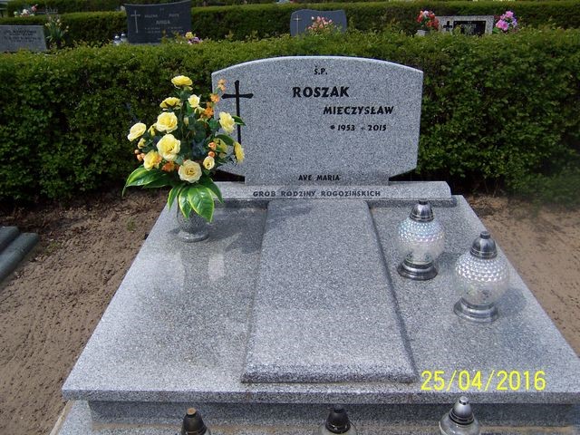 Stanisław Rogoziński 1951 Kościan - Grobonet - Wyszukiwarka osób pochowanych