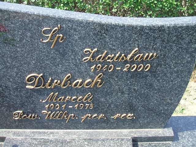 Tomasz Dirbach 1961 Kościan - Grobonet - Wyszukiwarka osób pochowanych