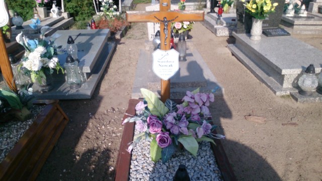Grób Stanisława Nowak
