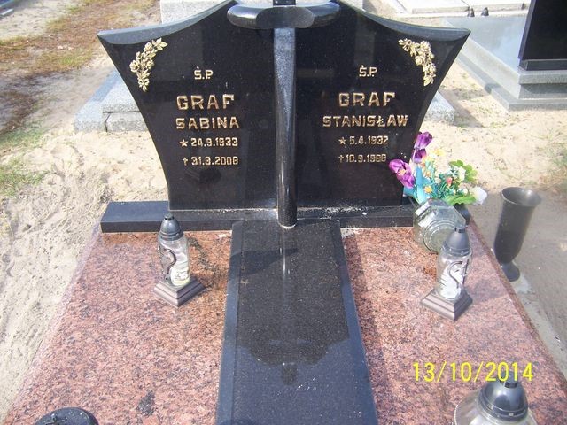 Stanisław Graf 1932 Kościan - Grobonet - Wyszukiwarka osób pochowanych