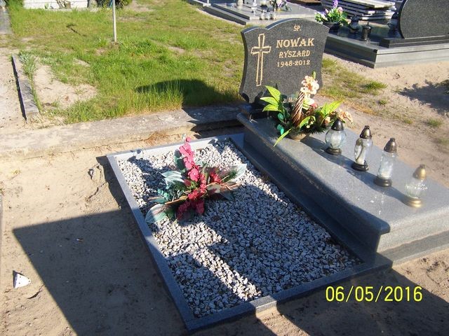 Grób Ryszard Nowak