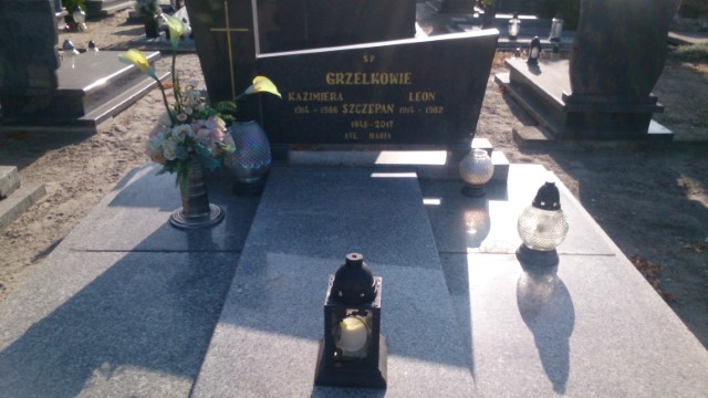 Grób Kazimiera Grzelka