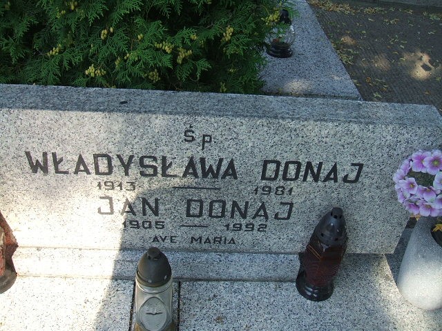 Jan Donaj 1905 Kościan - Grobonet - Wyszukiwarka osób pochowanych