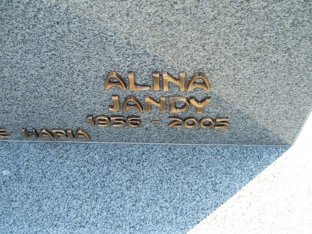 Alina Jandy 2005 Kościan - Grobonet - Wyszukiwarka osób pochowanych