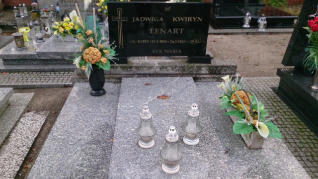 Grób Kwiryn Lenart