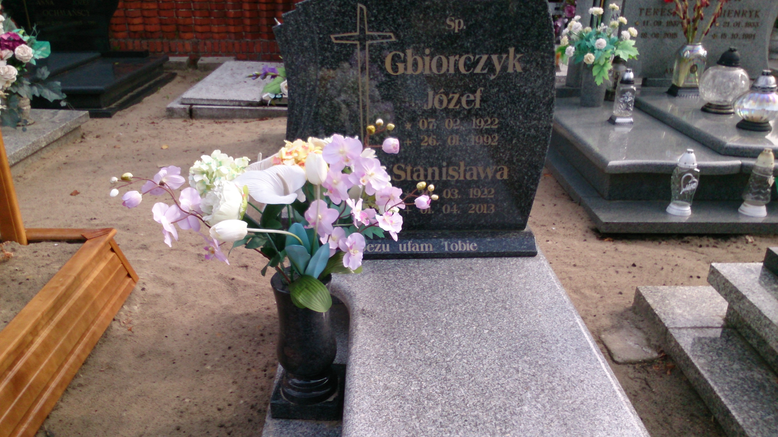 Grób Stanisława Gbiorczyk