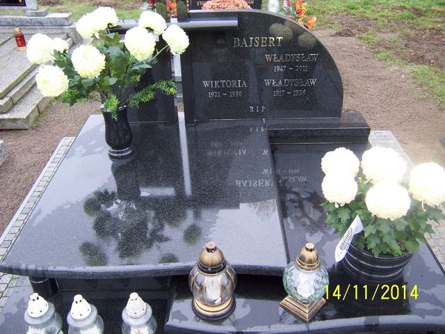 Wiktoria Bajsert 1921 Kościan - Grobonet - Wyszukiwarka osób pochowanych