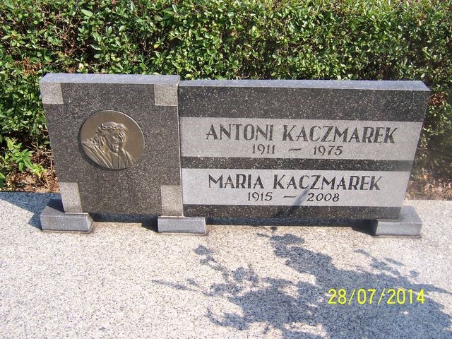 Antoni Kaczmarek 1911 Kościan - Grobonet - Wyszukiwarka osób pochowanych