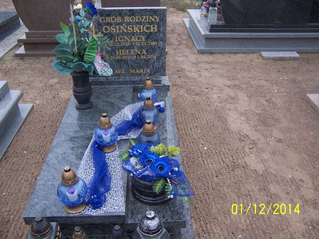 Helena Osińska 1925 Kościan - Grobonet - Wyszukiwarka osób pochowanych