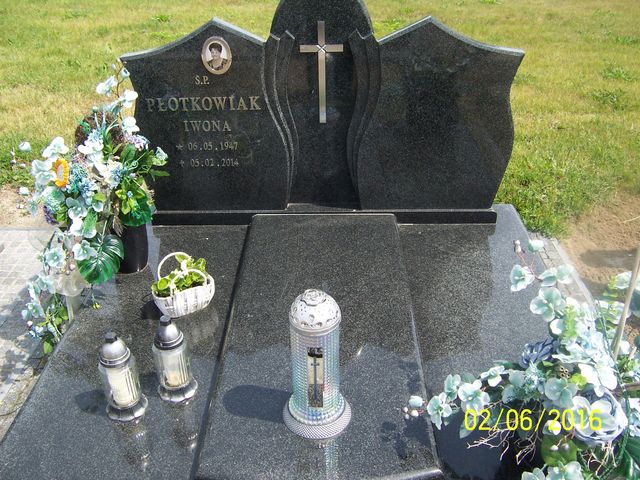Iwona Płotkowiak 1947 Kościan - Grobonet - Wyszukiwarka osób pochowanych