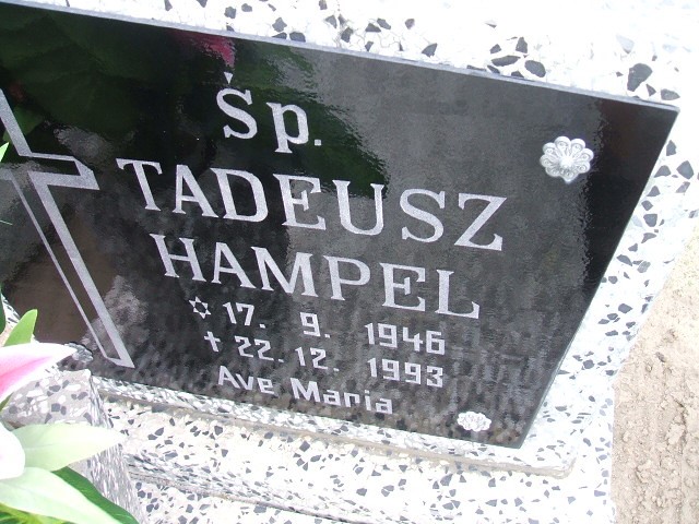 Tadeusz Hampel 1946 Kościan - Grobonet - Wyszukiwarka osób pochowanych