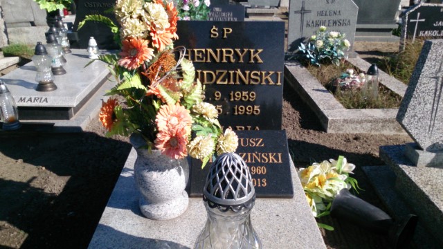 Grób Henryk Chudziński