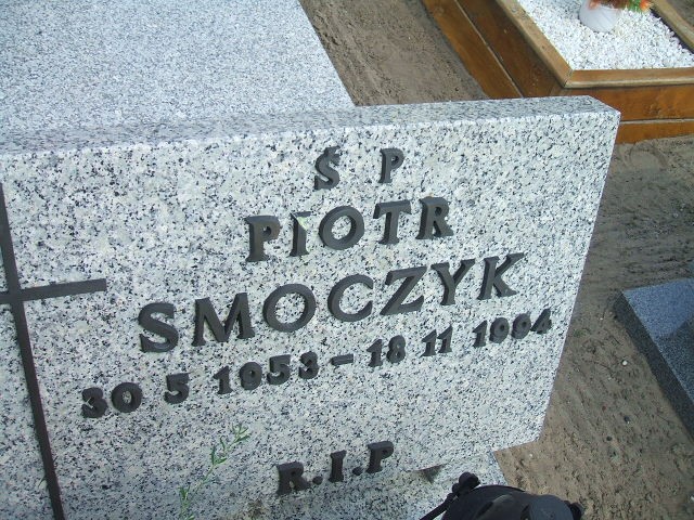 Piotr Smoczyk 1953 Kościan - Grobonet - Wyszukiwarka osób pochowanych