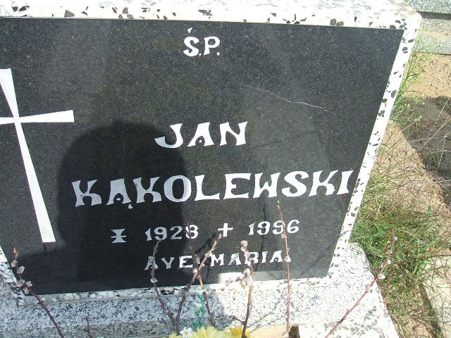 Jan Kąkolewski 1928 Kościan - Grobonet - Wyszukiwarka osób pochowanych