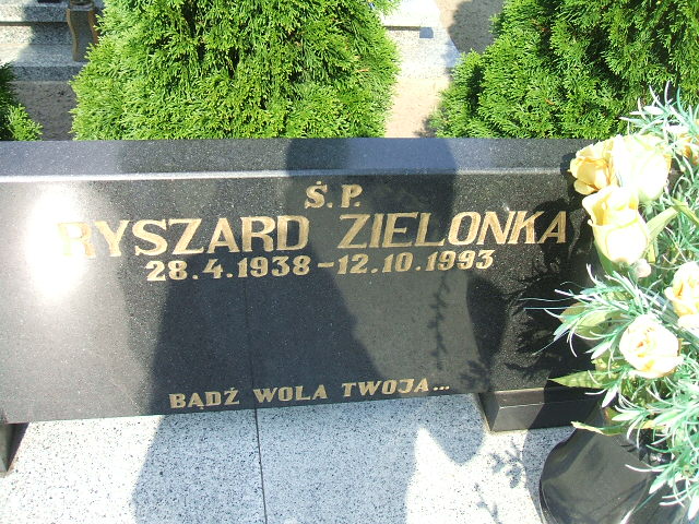 Ryszard Zielonka 1938 Kościan - Grobonet - Wyszukiwarka osób pochowanych