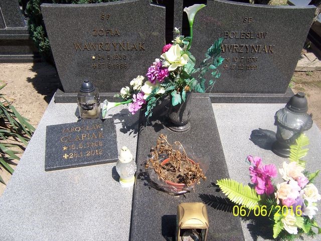 Grób Bolesław Wawrzyniak