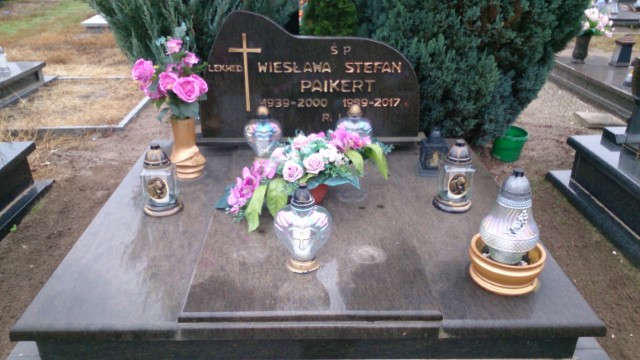 Grób Wiesława Paikert