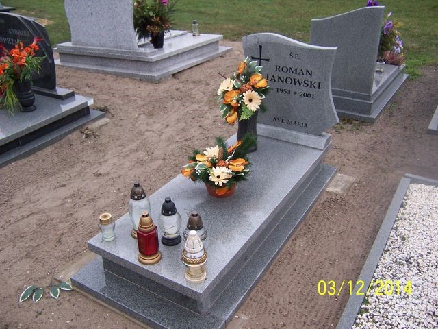 Roman Janowski 1953 Kościan - Grobonet - Wyszukiwarka osób pochowanych